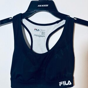 Fila Women's Black Sports Bra Small